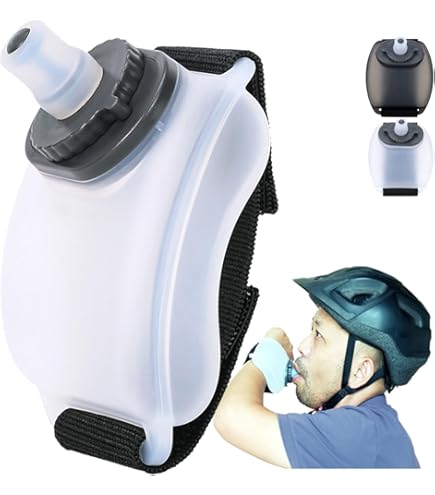 Wrist-Mounted Sports Water Bottle for Running, Jogging & Gym