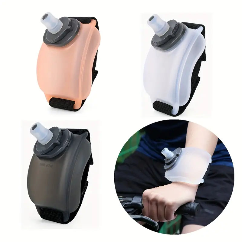 Wrist-Mounted Sports Water Bottle for Running, Jogging & Gym