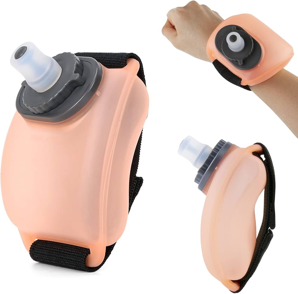 Wrist-Mounted Sports Water Bottle for Running, Jogging & Gym